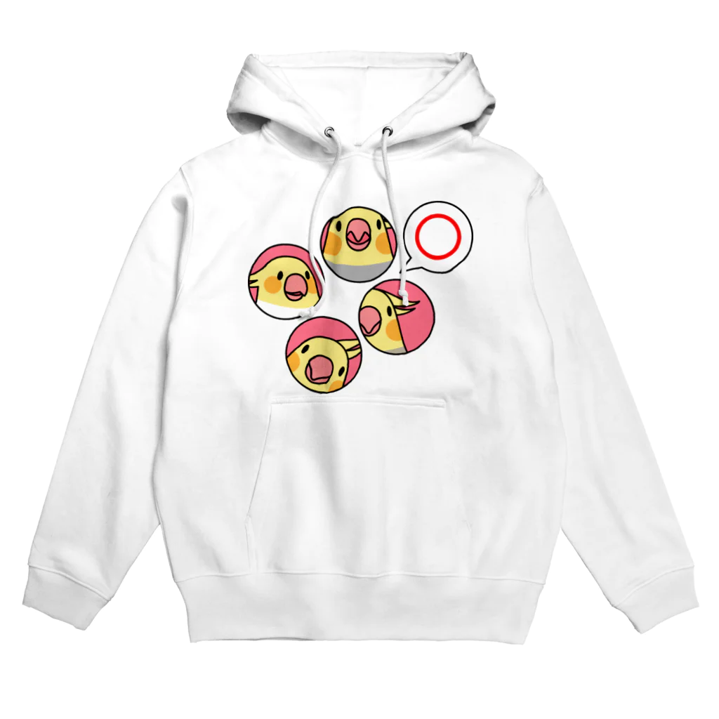 まめるりはことりのオカメインコまる〇【まめるりはことり】 Hoodie