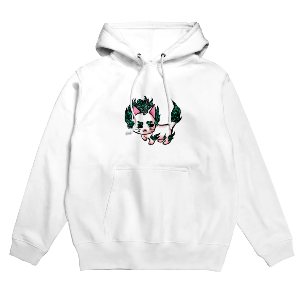 こーすけの唐獅子にゃんこ Hoodie