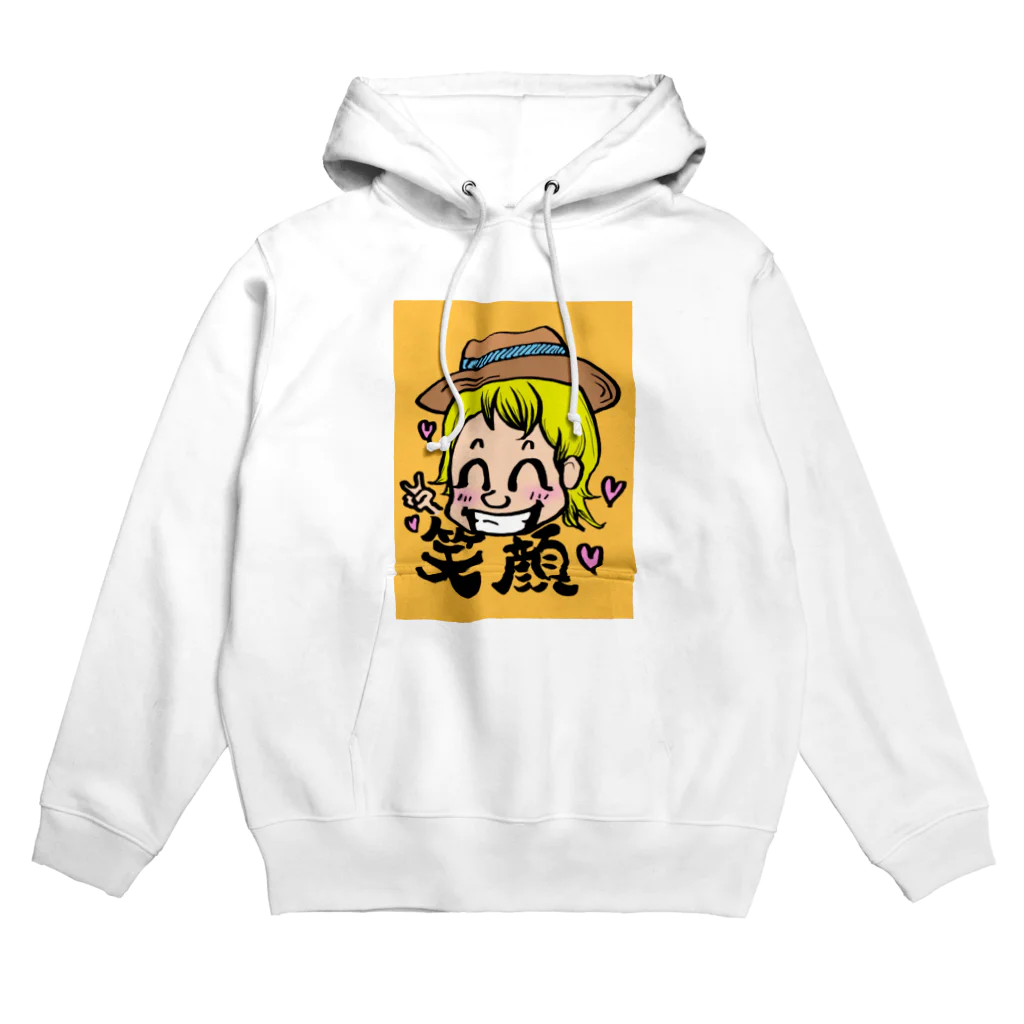 花田 哲の笑顔 Hoodie