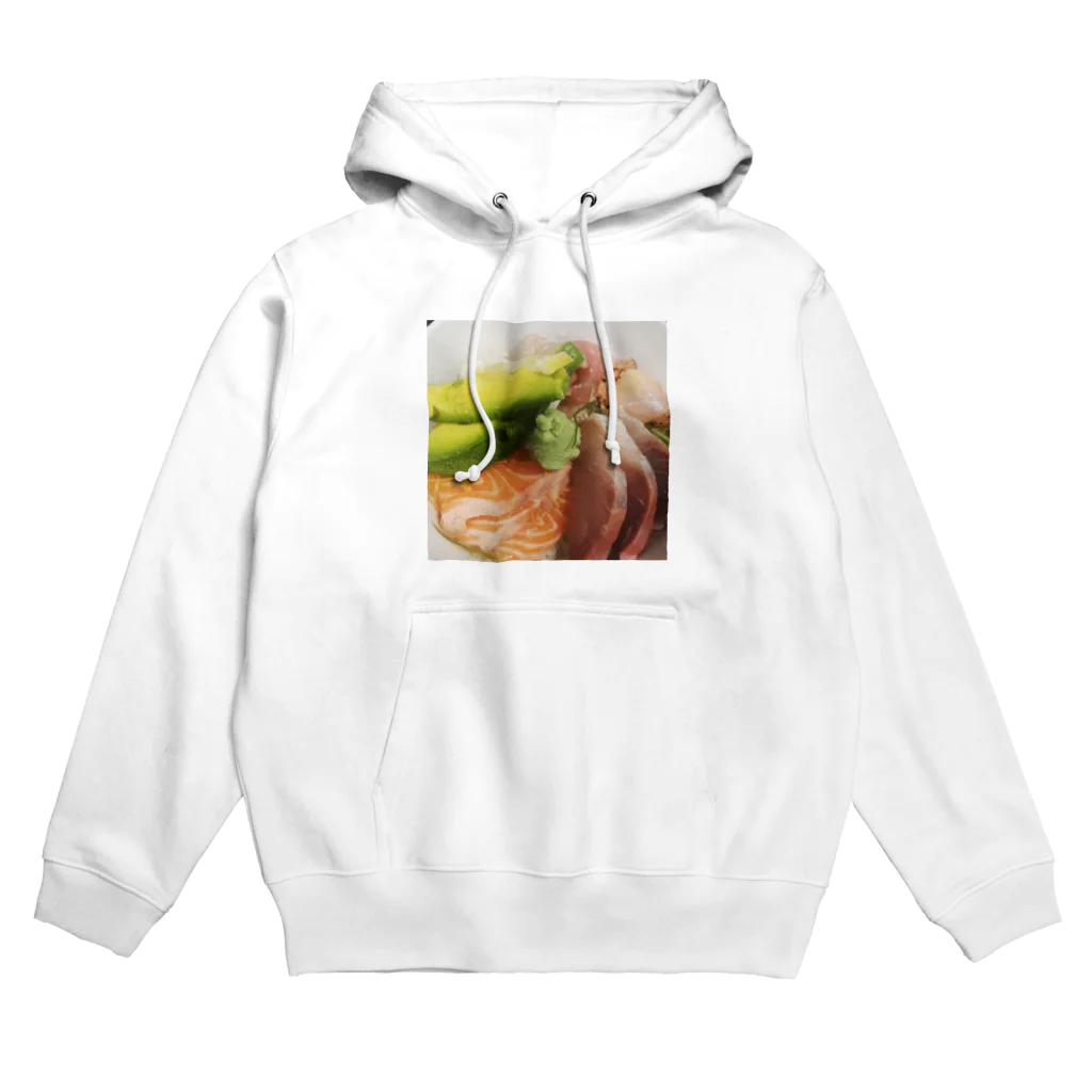 Pchan goodiesの我が家の海鮮丼 Hoodie