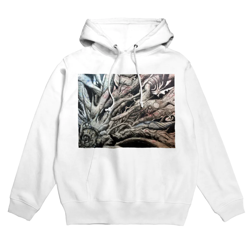 yosixworksのメガデス Hoodie