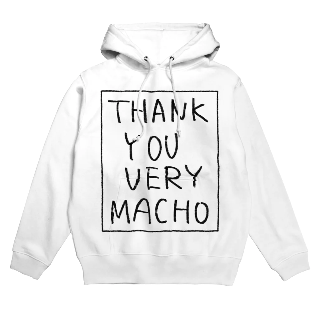 マッチョニスタHAYAMIのサンキューベリーマッチョ Hoodie