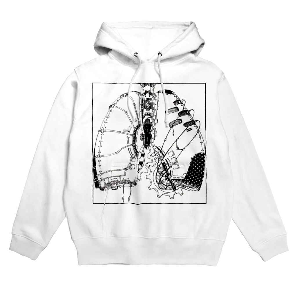 くろくまの人工呼吸機 Hoodie