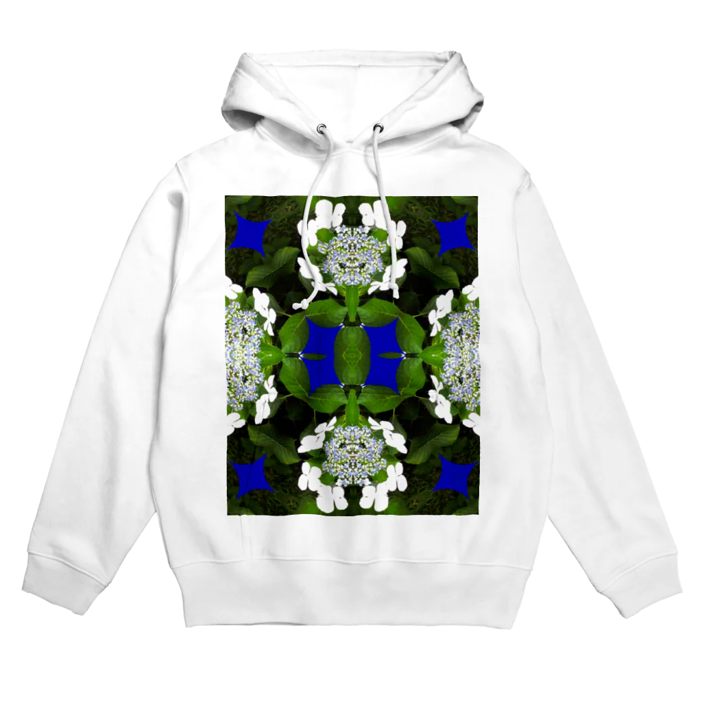 アズペイントのガクアジサイ Hoodie