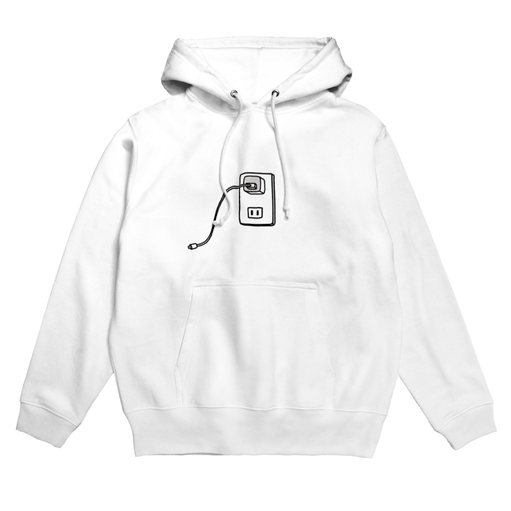 麦畑のiPhone充電器 Hoodie