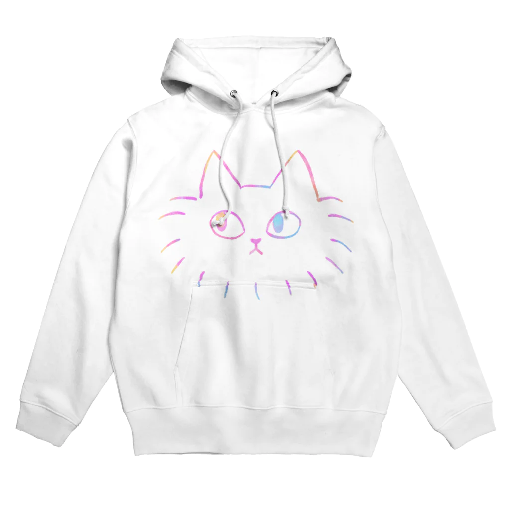 十姉妹のふわふわなねこ(パステルカラー) Hoodie