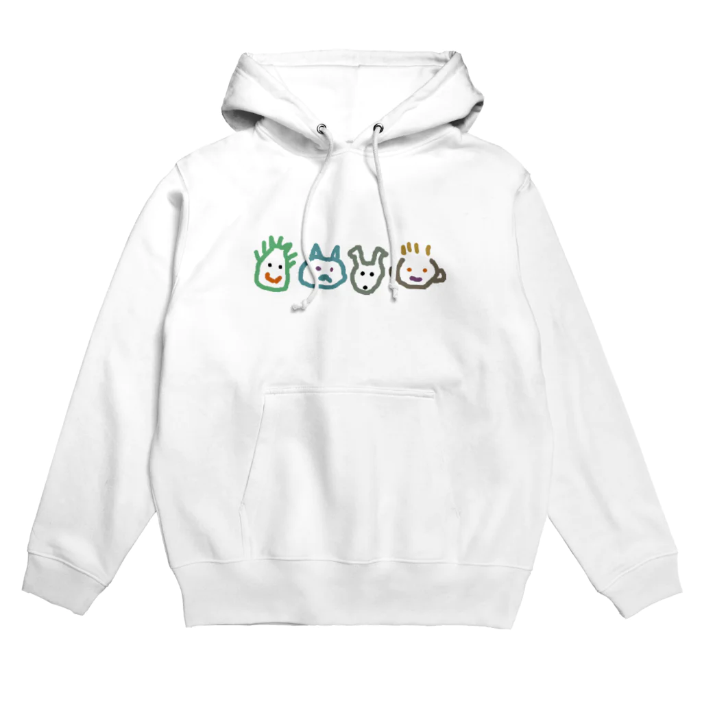 猫時間のなかよし Hoodie