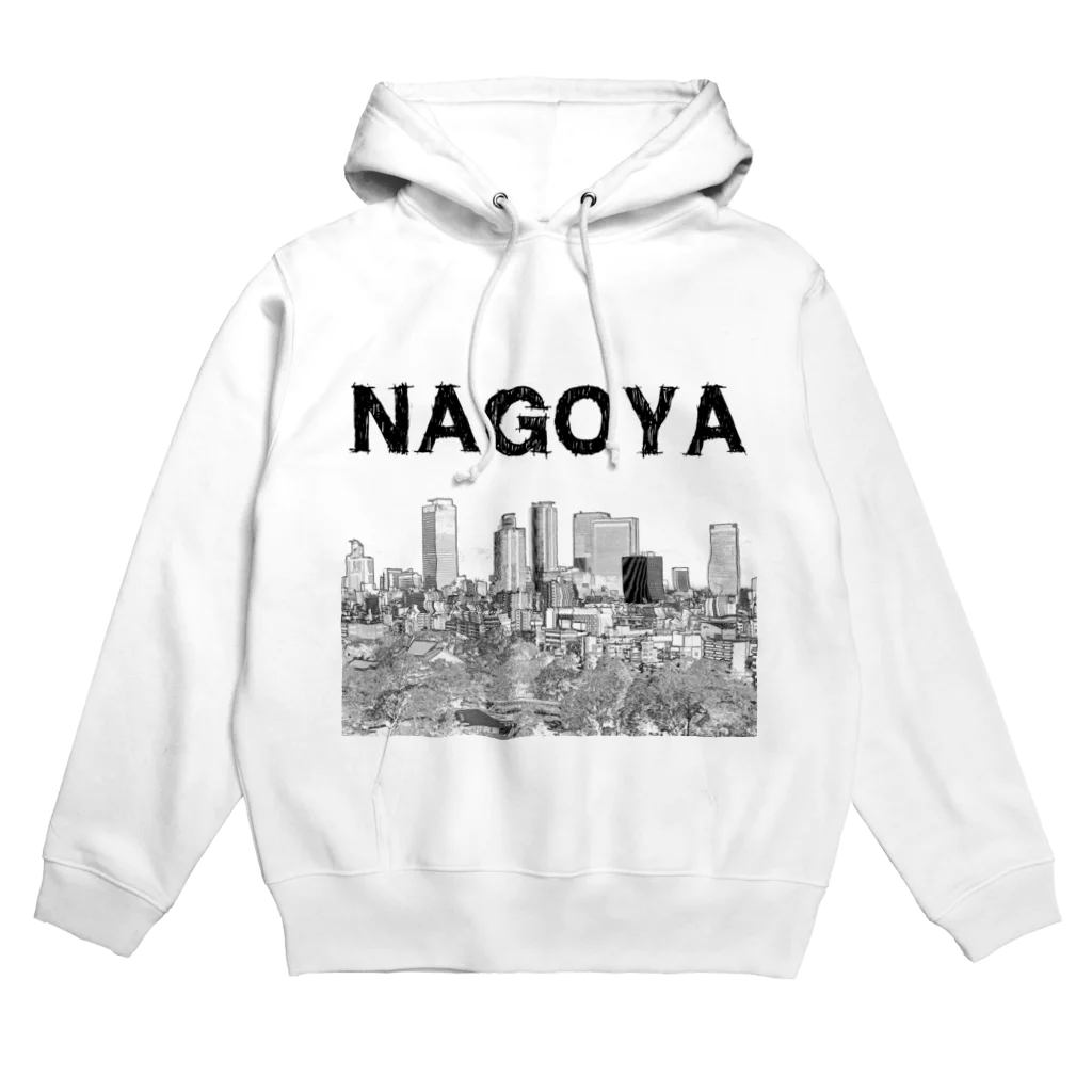 超高層ビル・都市開発研究所shopのThe City 名駅摩天楼 Hoodie