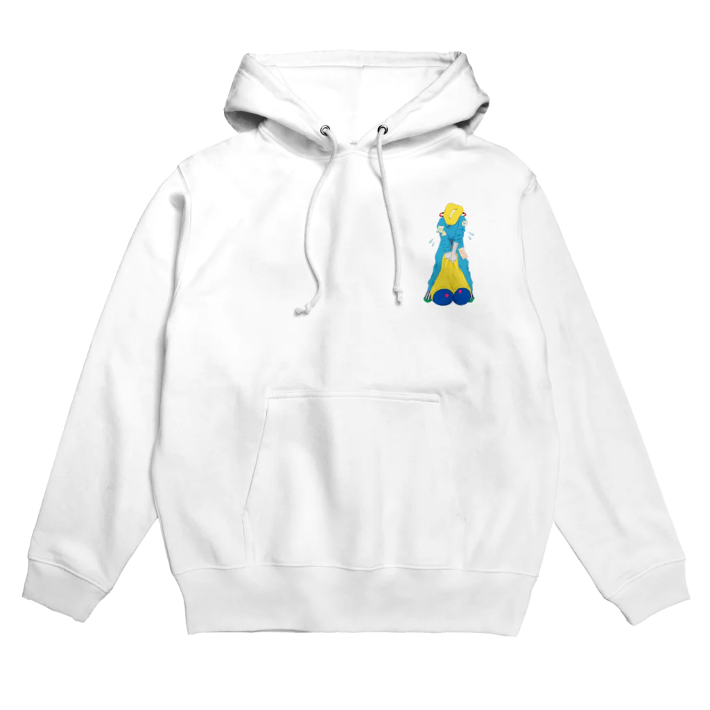 kawamameのまぶたが重い Hoodie