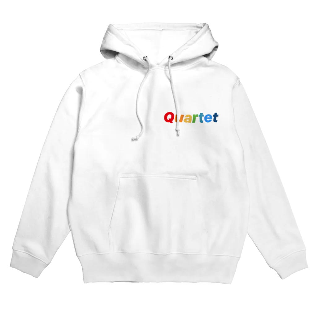quartetのQuartet be ture Logo パーカー