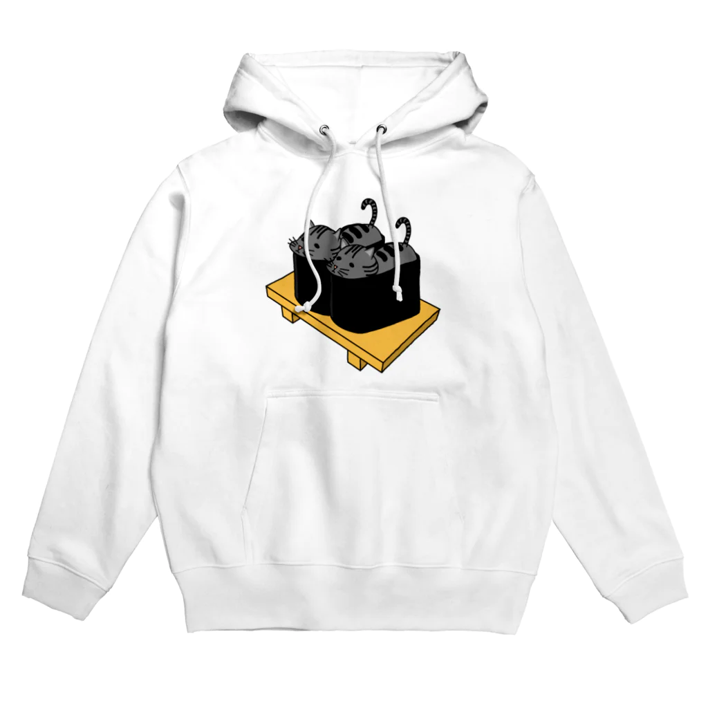 キノフシの店のねこの軍艦巻きB Hoodie