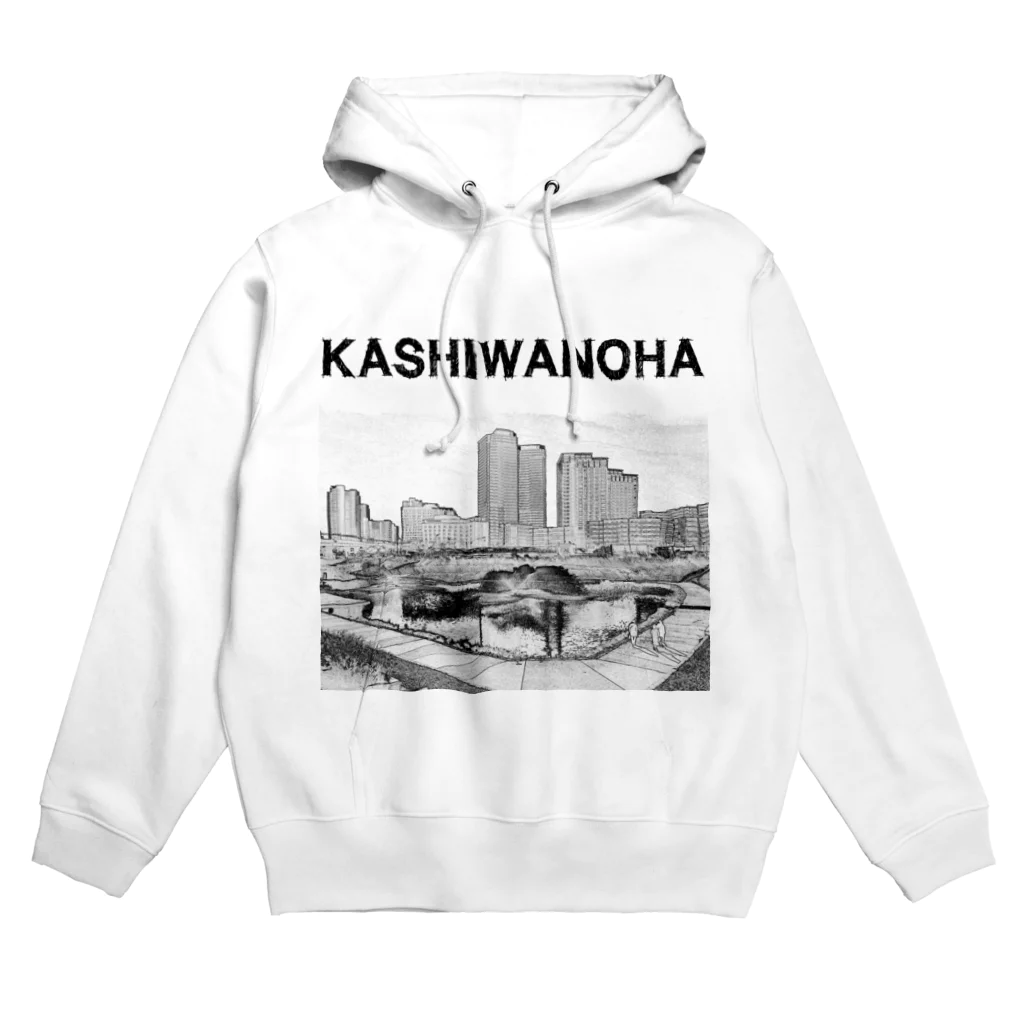 超高層ビル・都市開発研究所shopの The City 柏の葉摩天楼 Hoodie