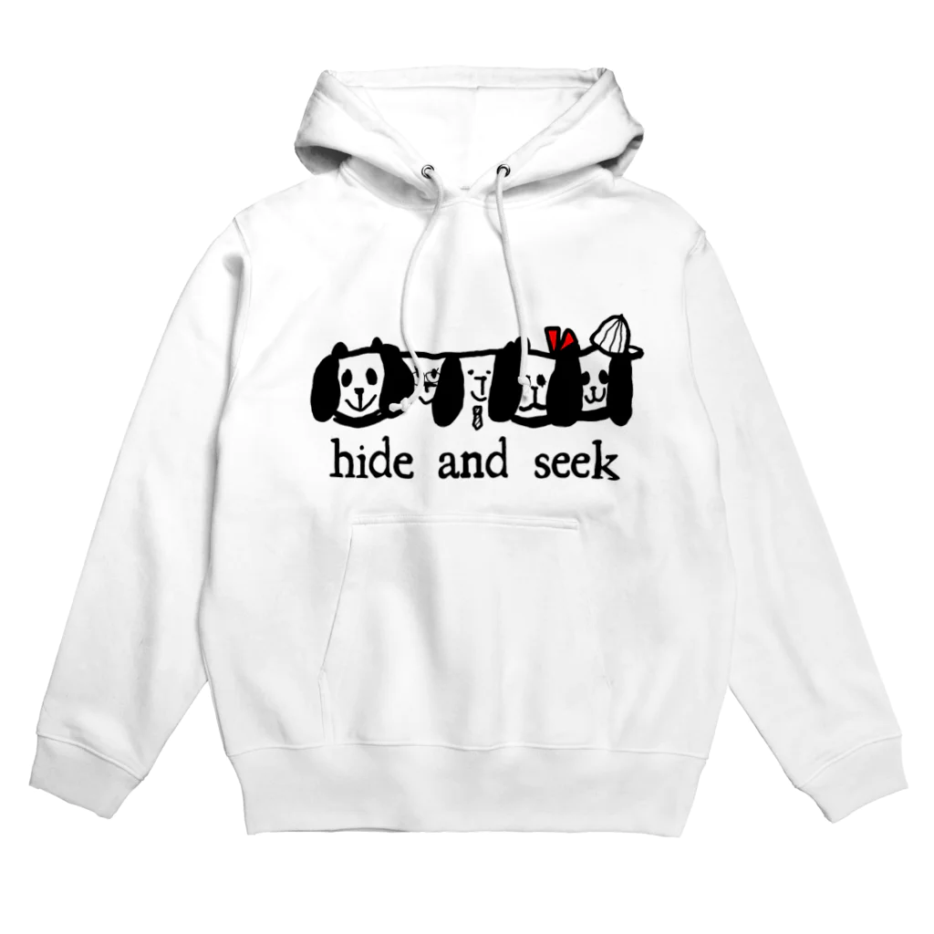 おててといっしょのパンダが三匹かくれんぼ Hoodie