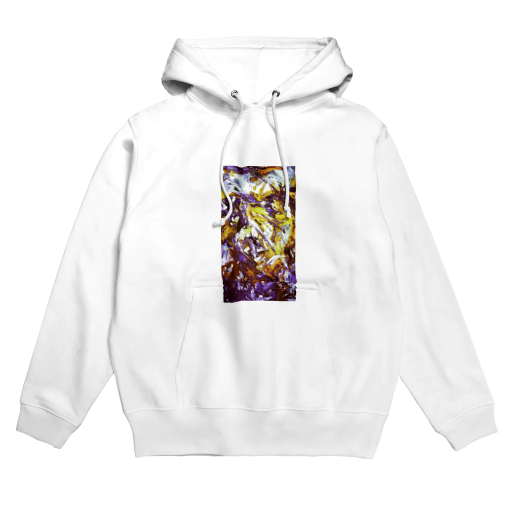 兎派のpaint_01_xx(purple) Hoodie