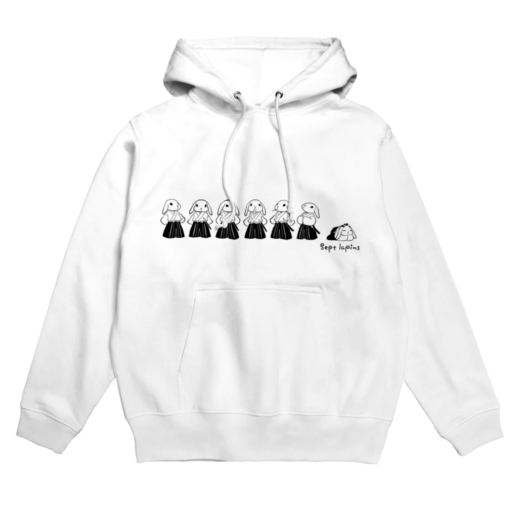 sept lapinsの七人のロップ侍 Hoodie