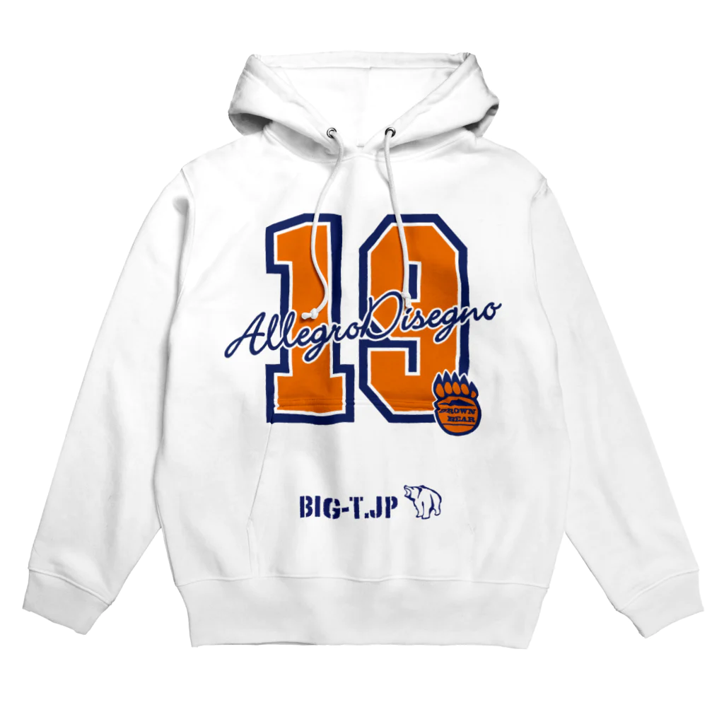 Big-T.jpのNo.19 Tシャツ Hoodie