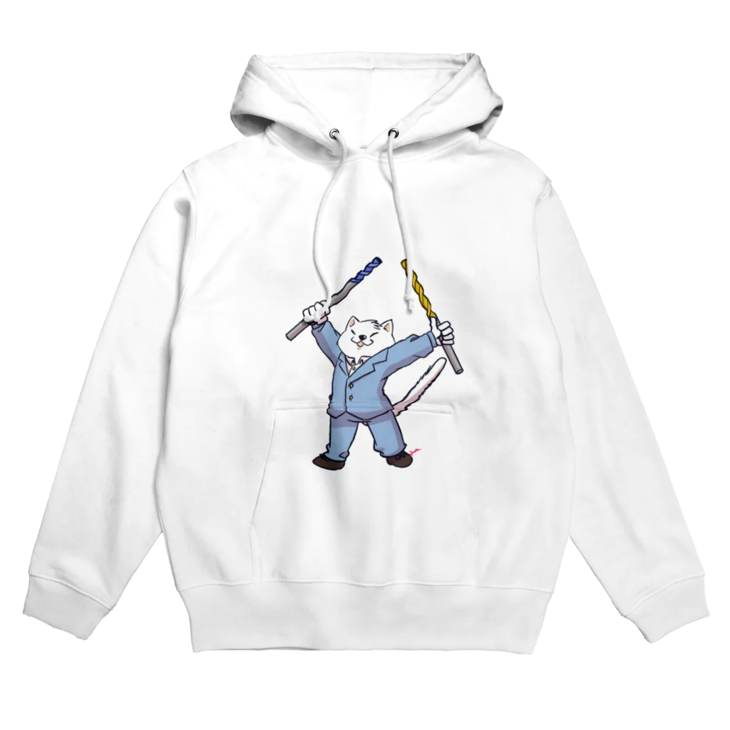 tomo@マシニングの工具大好きニャー Hoodie