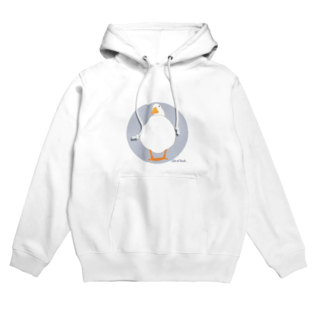 Life of Duck のまるまるアヒルさん Hoodie