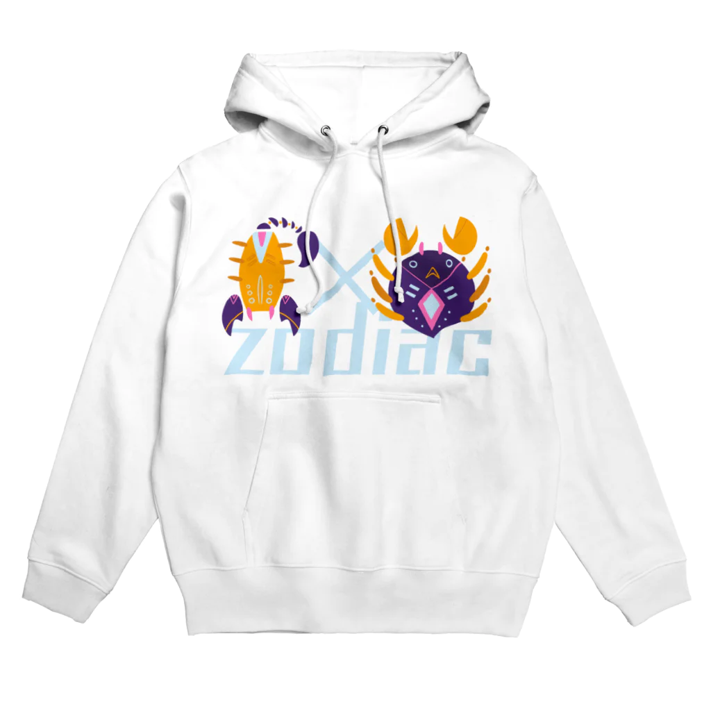 SANKAKU DESIGN STOREの相性の良い二人。 さそり座×かに座/星座 Hoodie