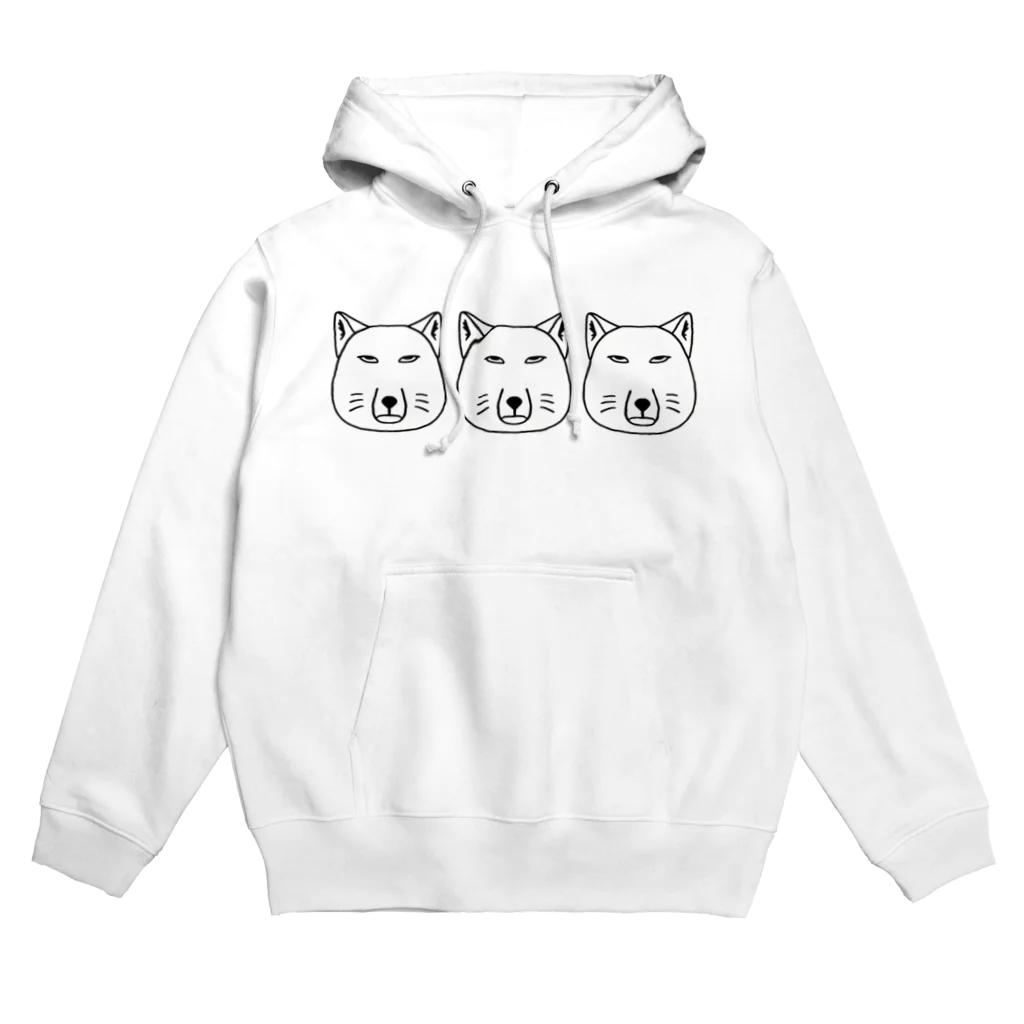 ムエックネのチベットスナギツネ（3匹） Hoodie