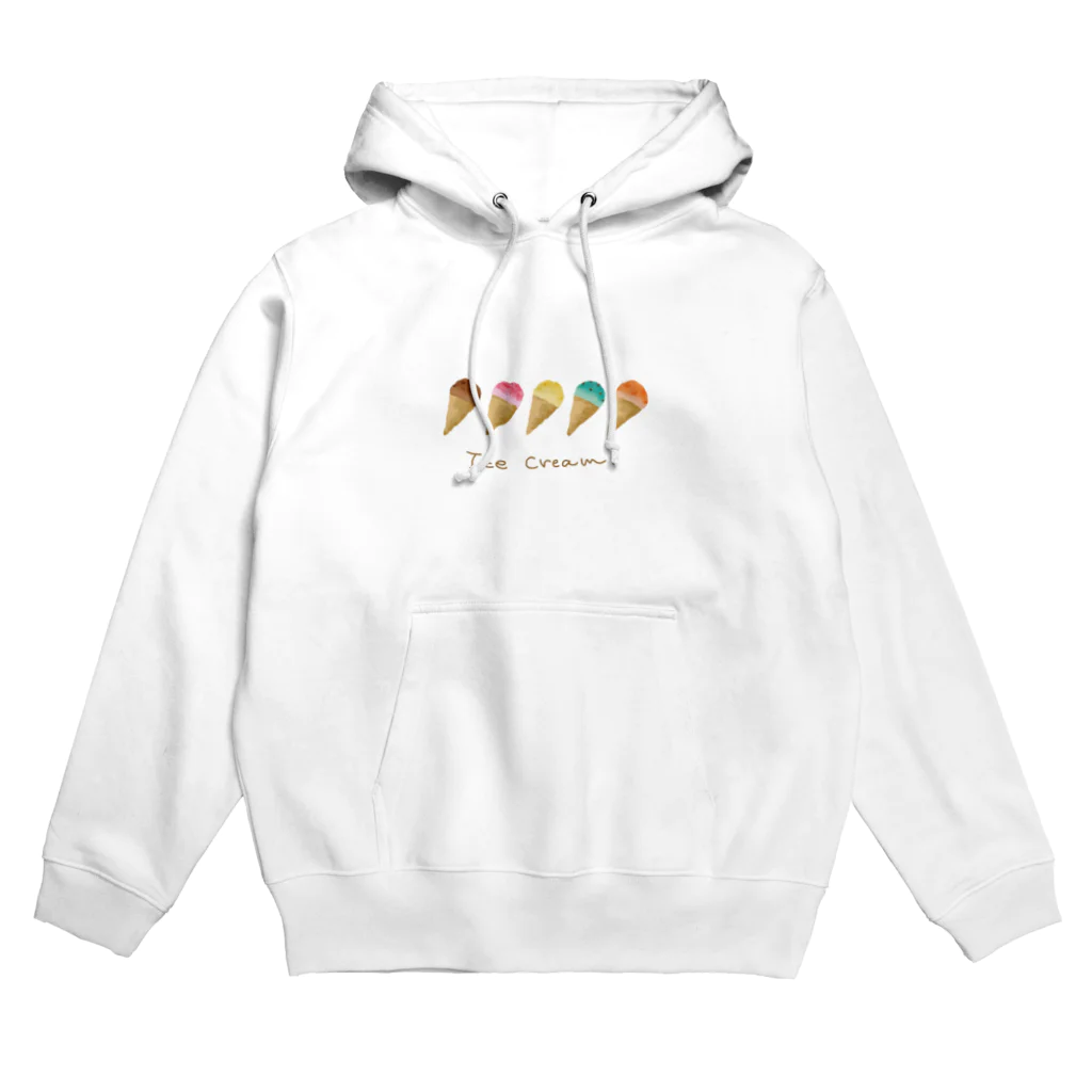 ミヤドットコムのアイスクリーム Hoodie