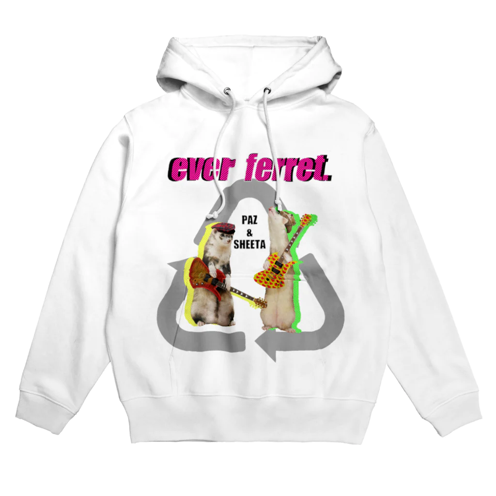 paz&sheetaのever ferret. Hoodie