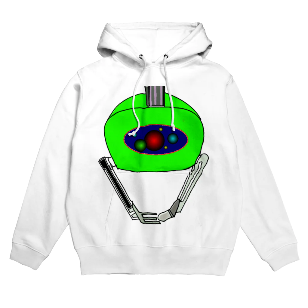 アズペイントのクレーンアーム Hoodie