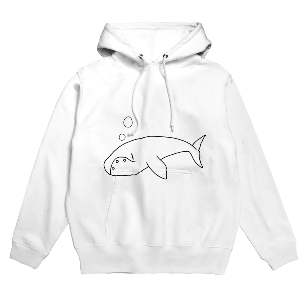 アトリエヱキパのセミクジラ Hoodie