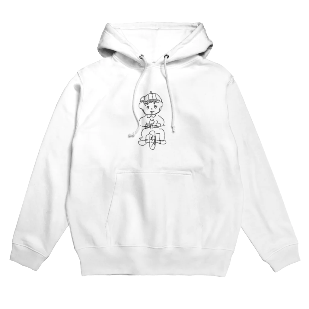 いちごせんせいのゆめかわ工場のたーくんの電動自転車の夢 Hoodie