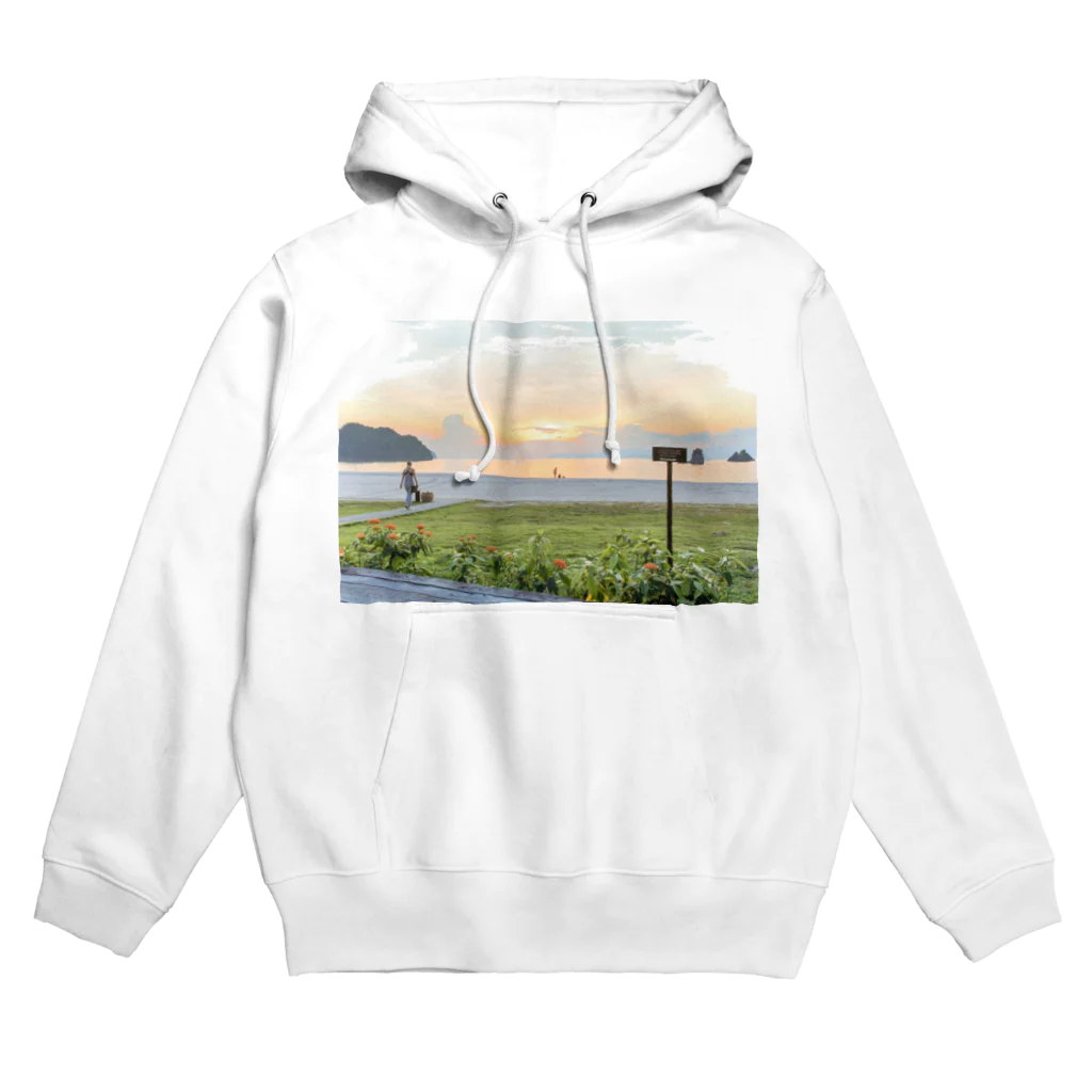 summer photographのマレーシアのビーチ Hoodie