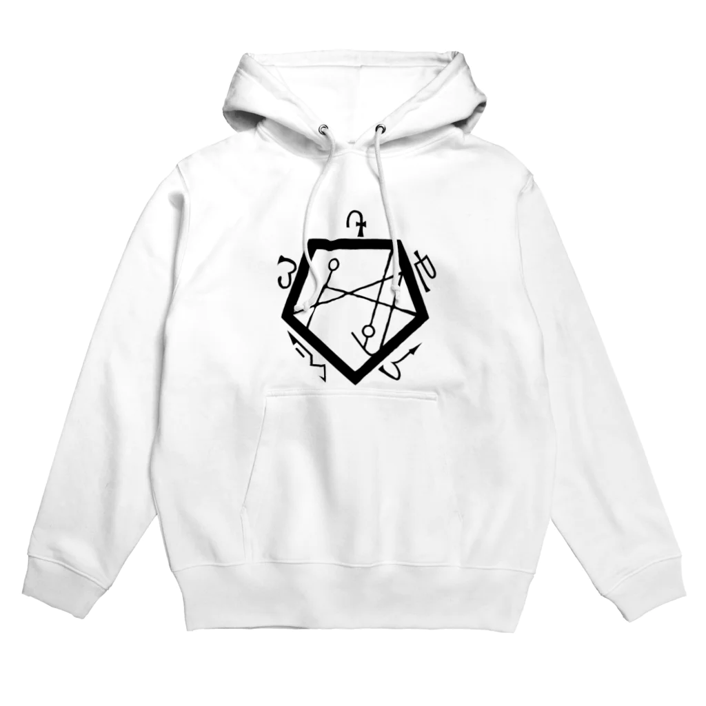 nantenのナコト五角形bk Hoodie