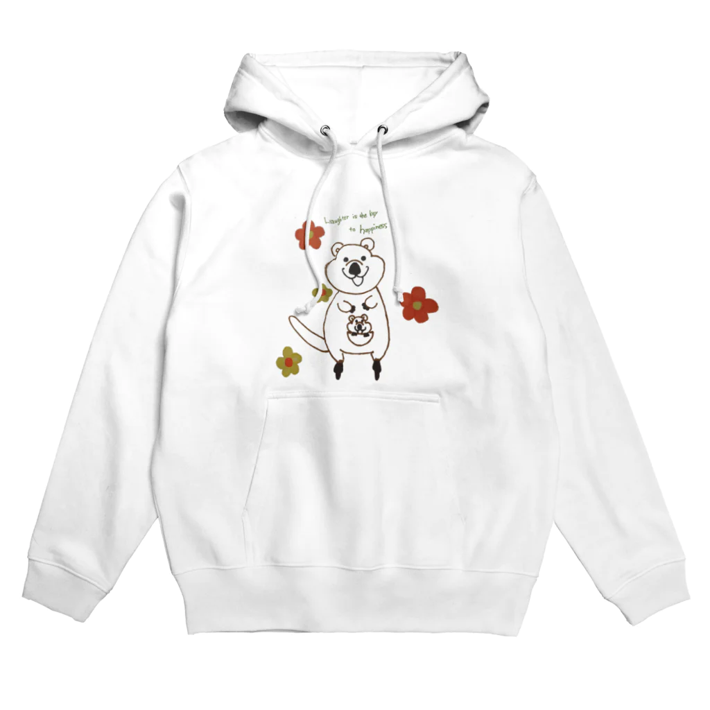 1zoo3のクオッカワラビー～笑う門には福来る(^^)～ Hoodie