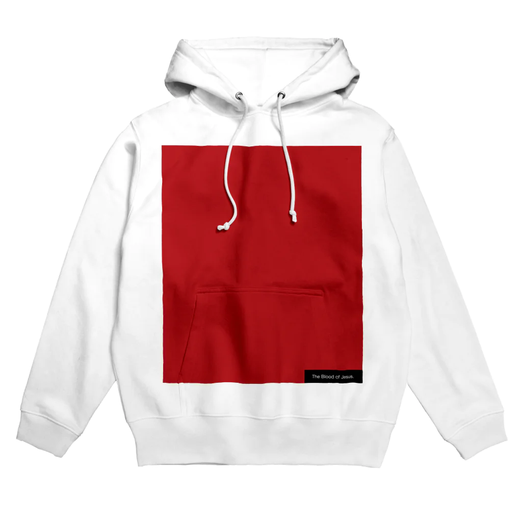 一羽のすずめのThe Blood of Jesus Hoodie