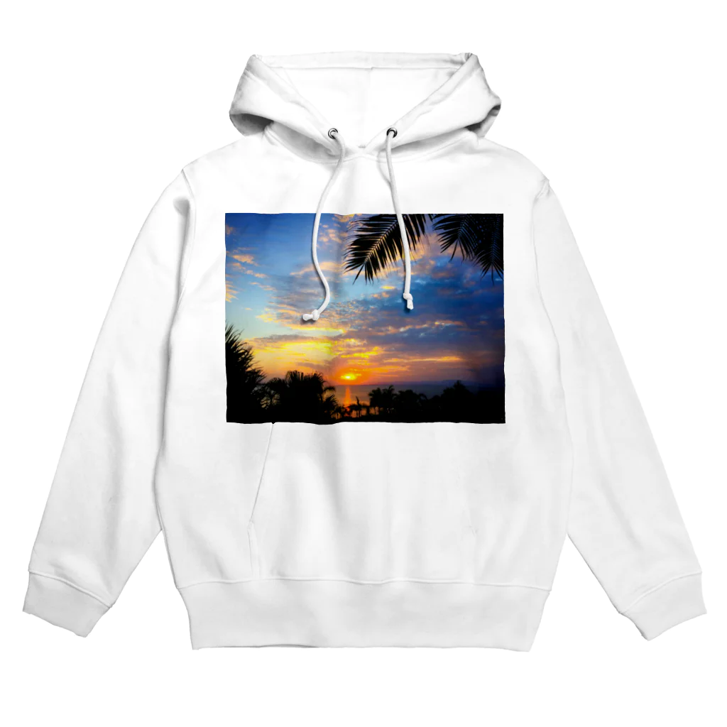 mizuphoto galleryのsunset beach Hoodie