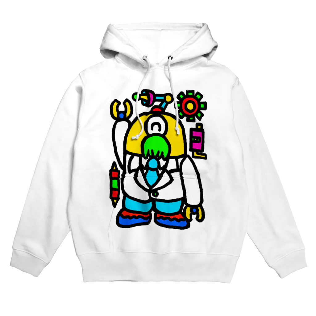 どりほぷのロボのフォッフ Hoodie