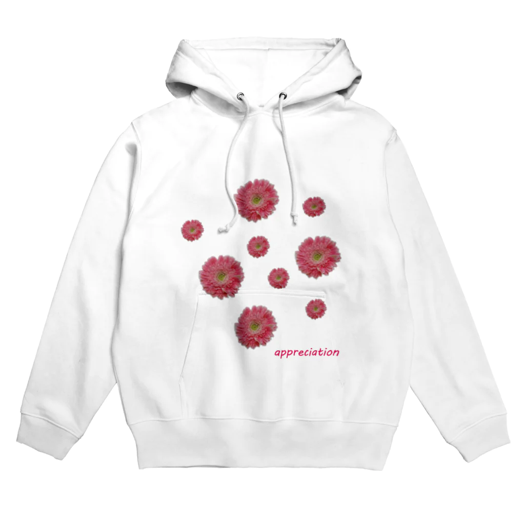 やまとねこの感謝の花 Hoodie