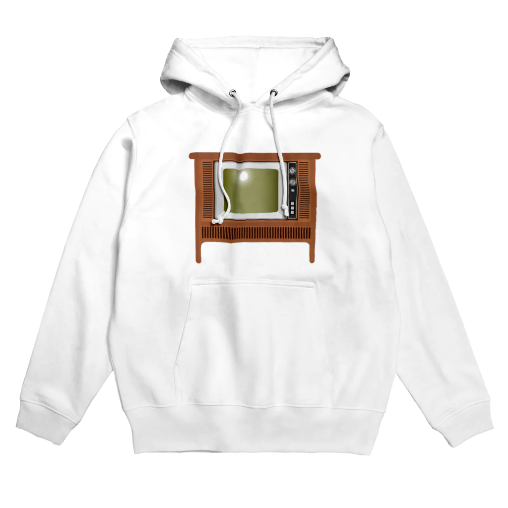 illust_designs_labのレトロな昭和のオーディオテレビのイラスト 脚付き  Hoodie