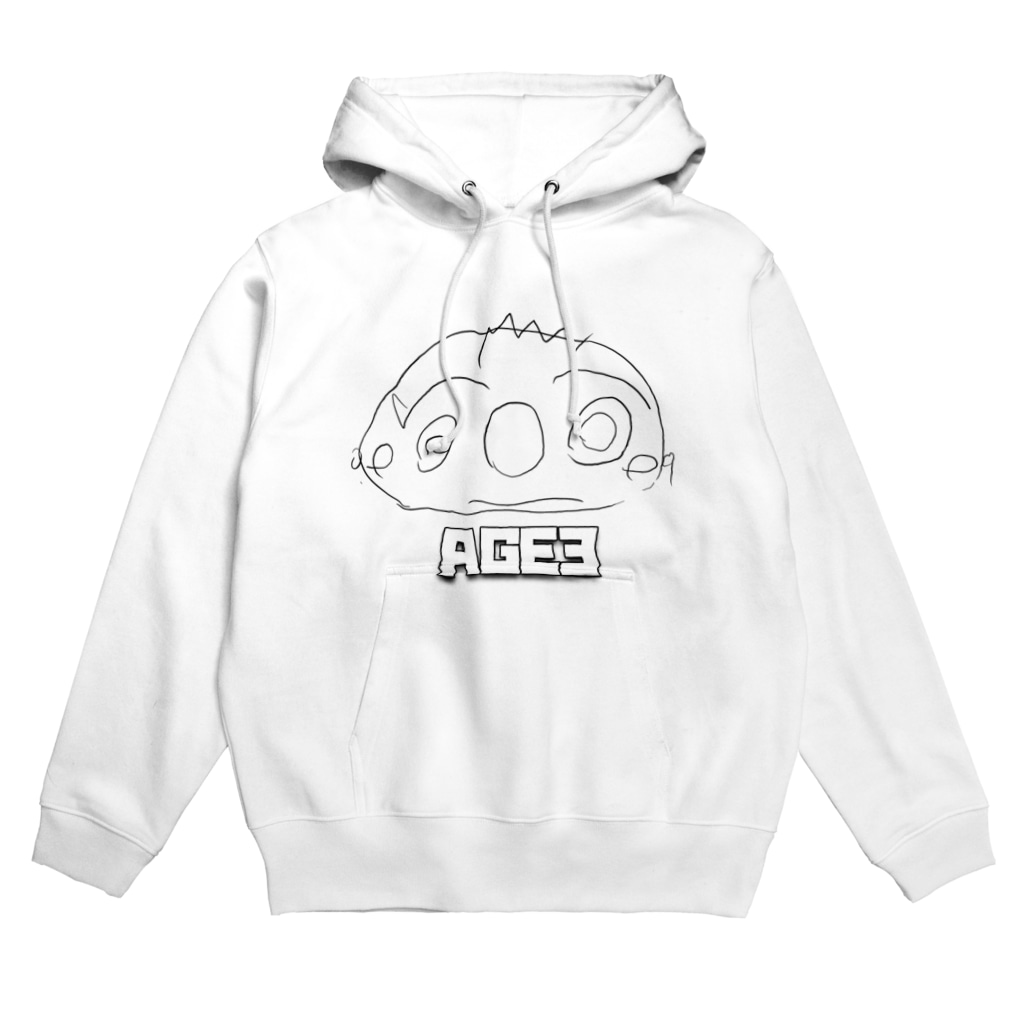Jackpot-ArtsのAGE3 No3 「JIBUN」 Hoodie