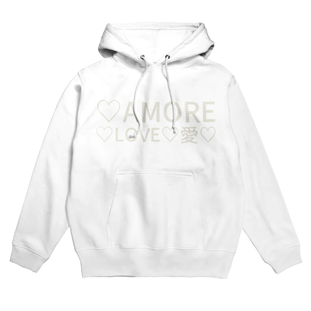 🍀森葉子グッズ🍀の♡AMORE♡LOVE♡愛♡ Hoodie