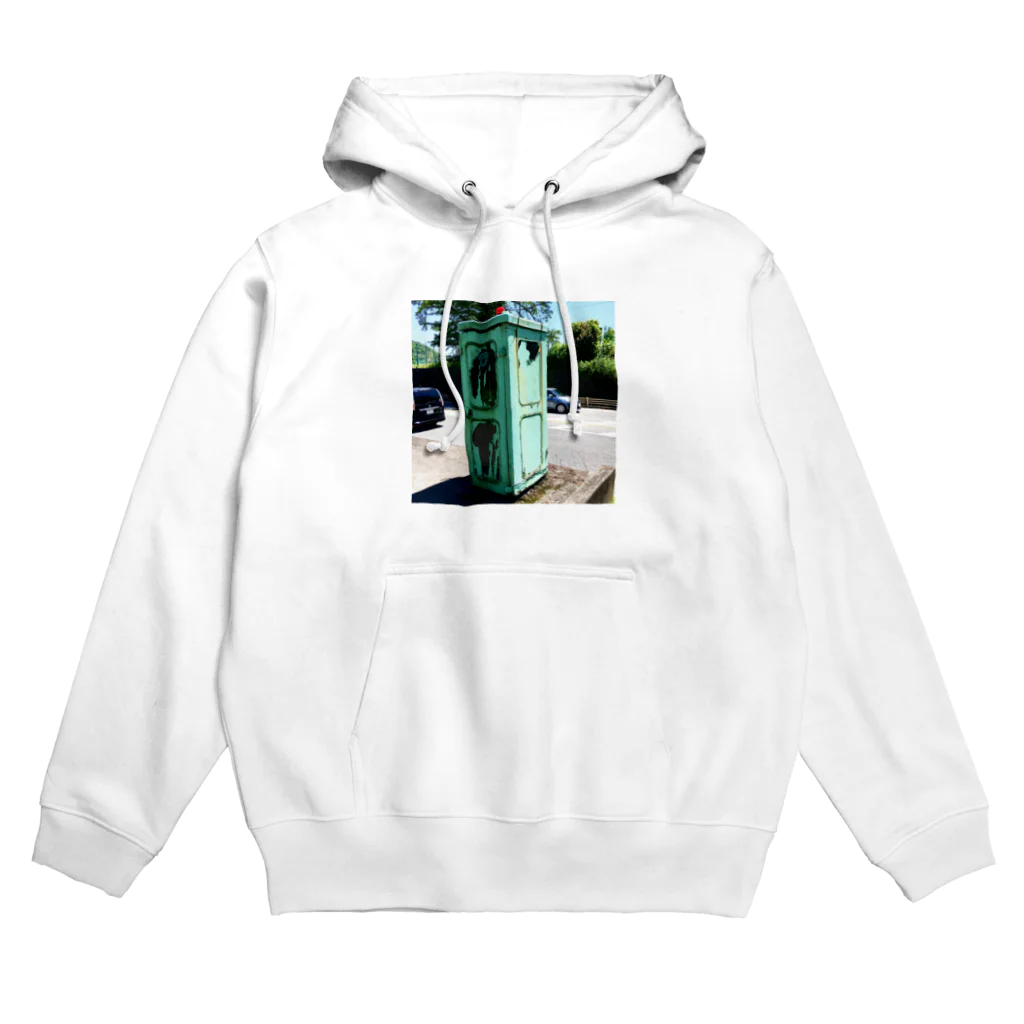 街の遊撃手の田舎電話ボックス Hoodie