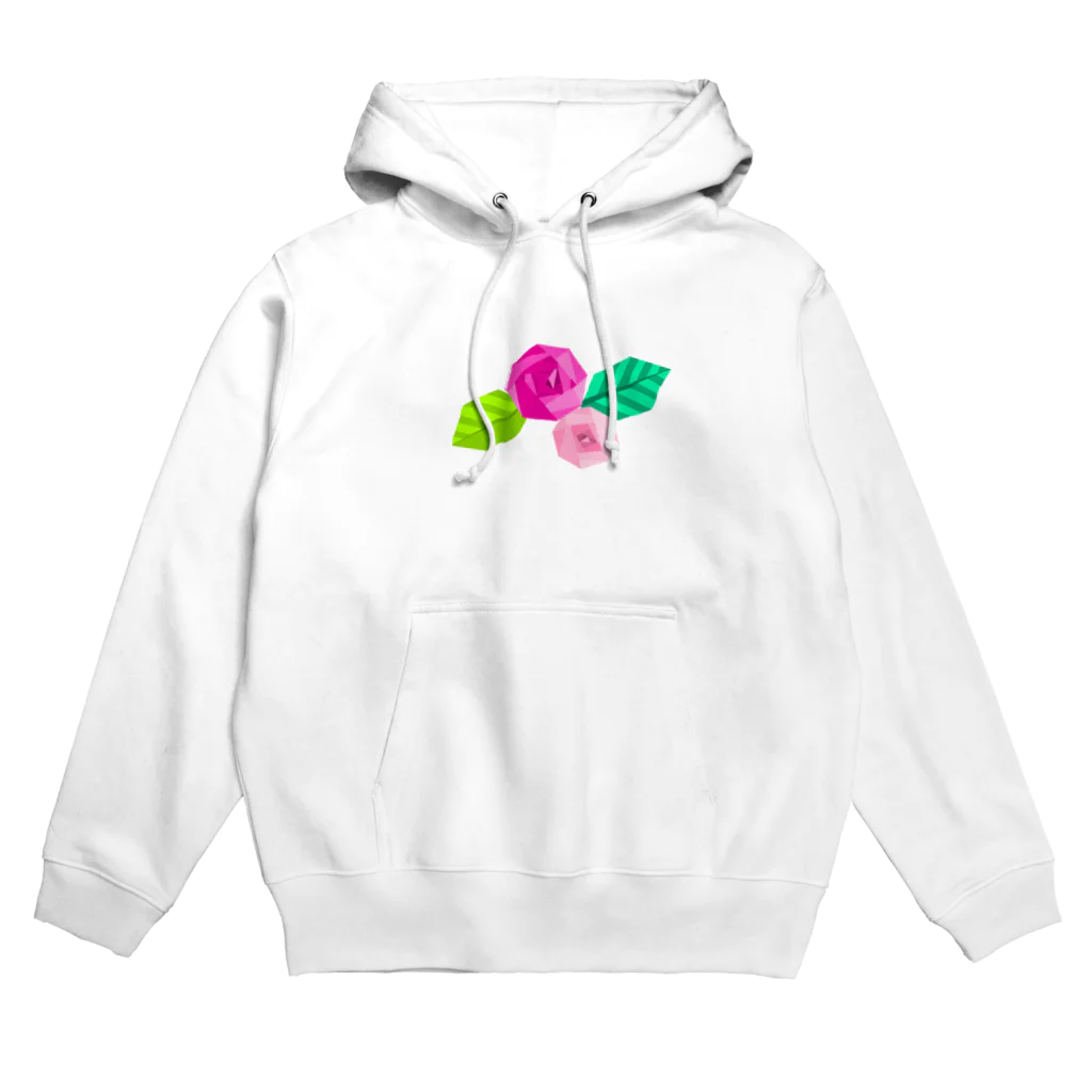 suuのORIGAMI バラ Hoodie