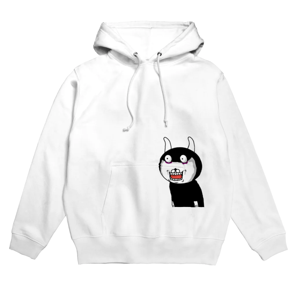 万屋スワンの狂乱うさぎ Hoodie