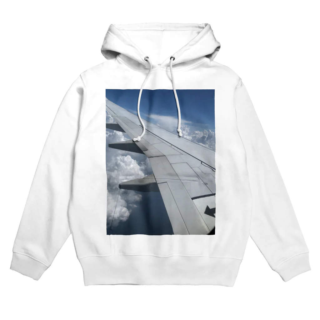 日本風景と自然風景の空の上 Hoodie