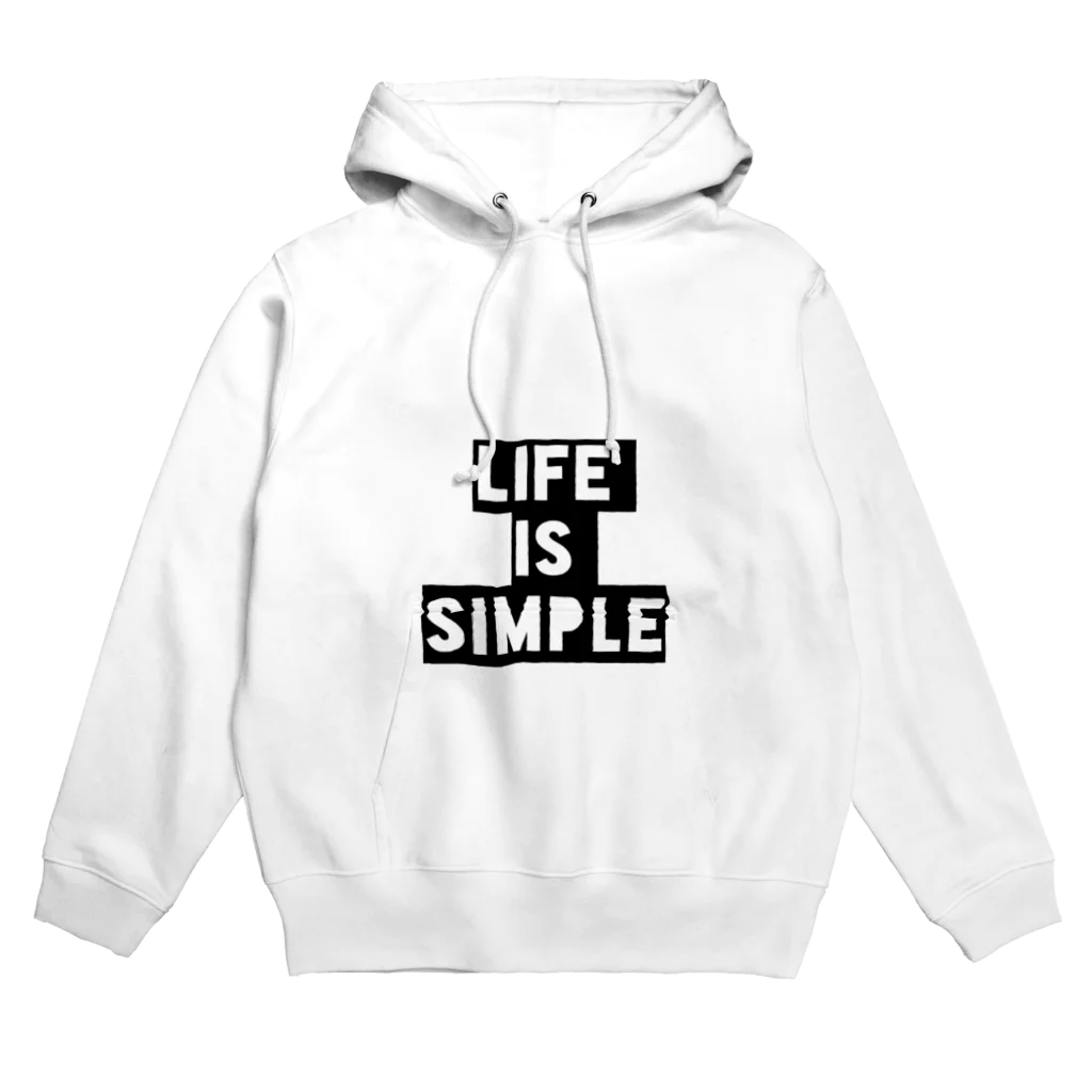 arkのLIFE is SIMPLE Hoodie