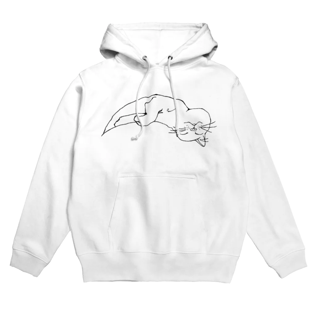 焼海苔ののけぞり Hoodie