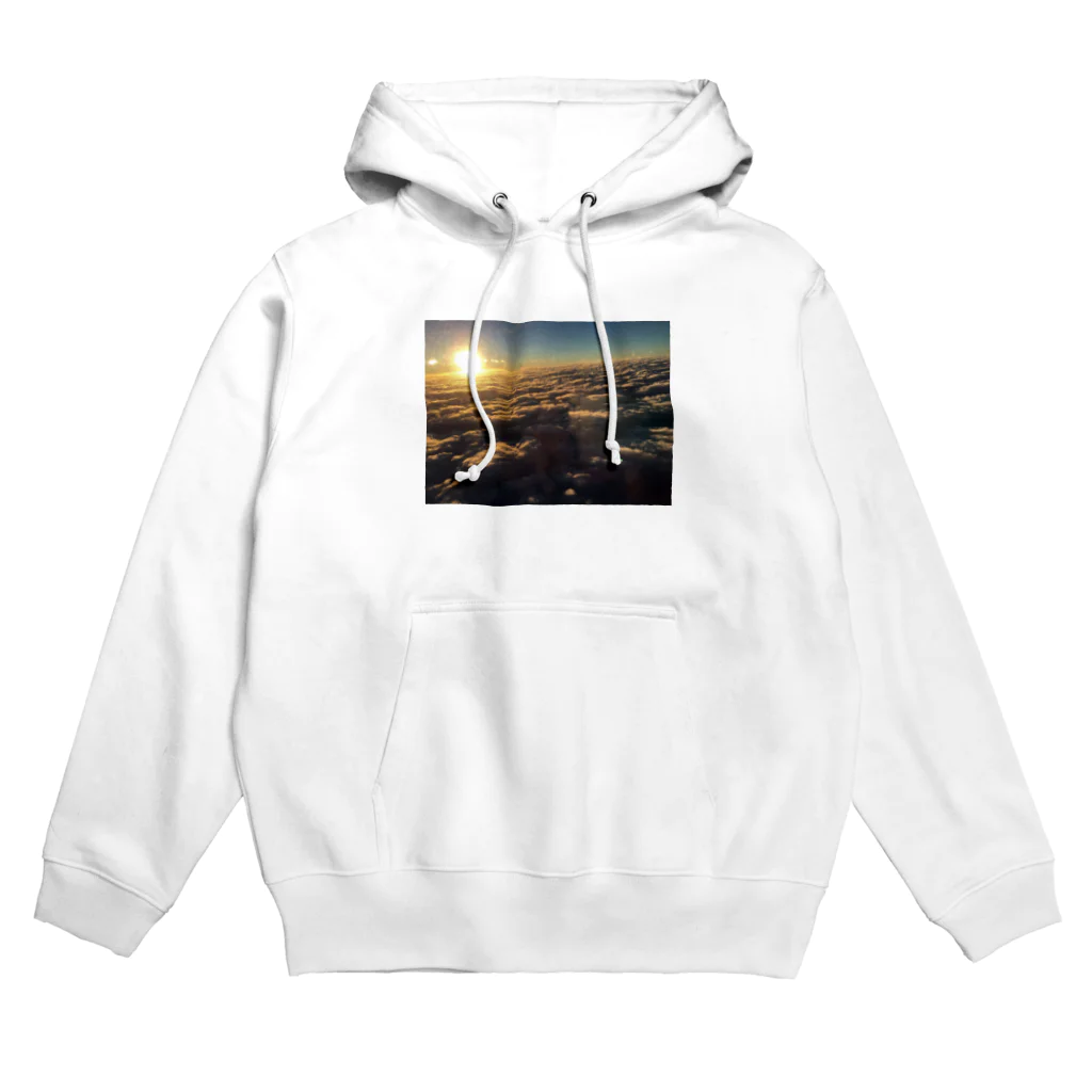 ken_nogiの上からの雲と夕日 Hoodie