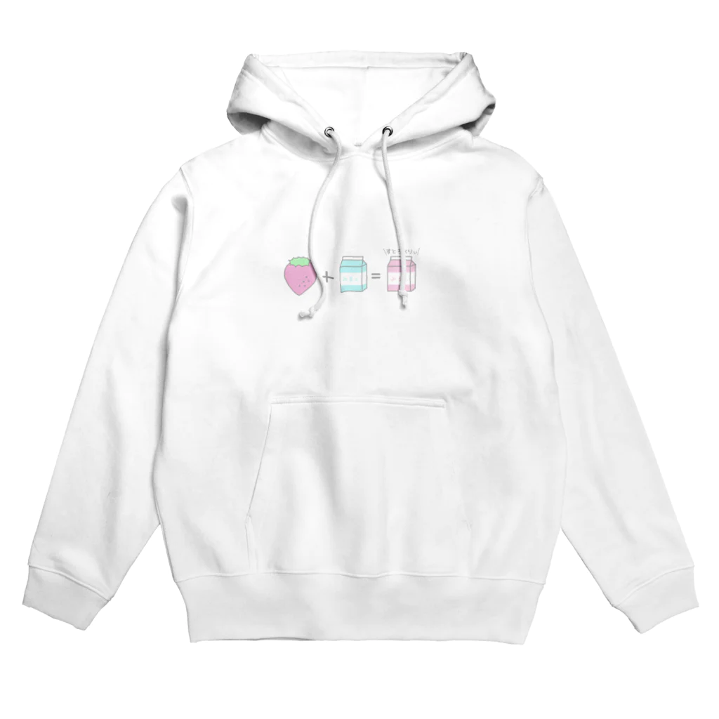 みるくがーるのいちごみるく Hoodie