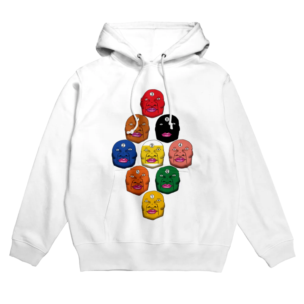 きのこスイミングのビリヤード Hoodie