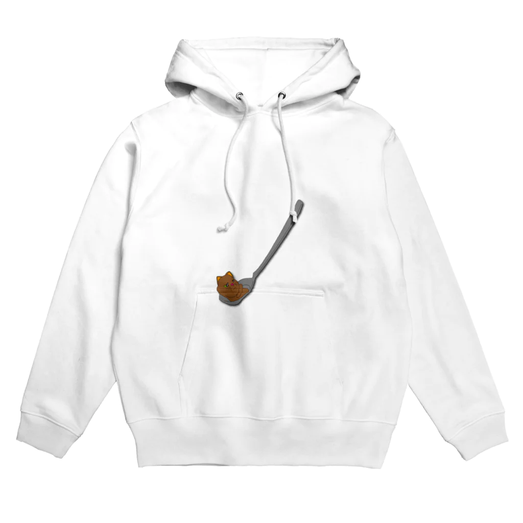 にゃんこの猫さじ Hoodie