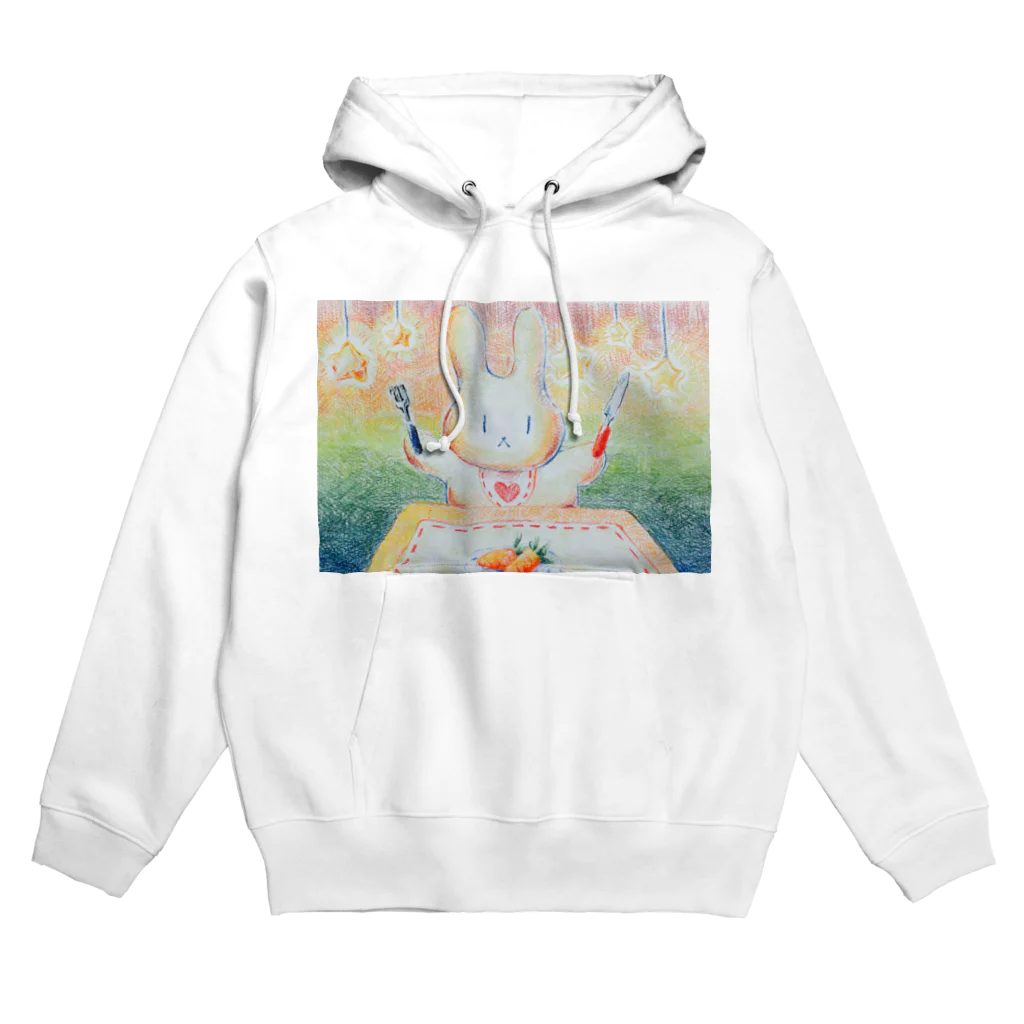 生ハム専門店のはらぺこうさぎ Hoodie